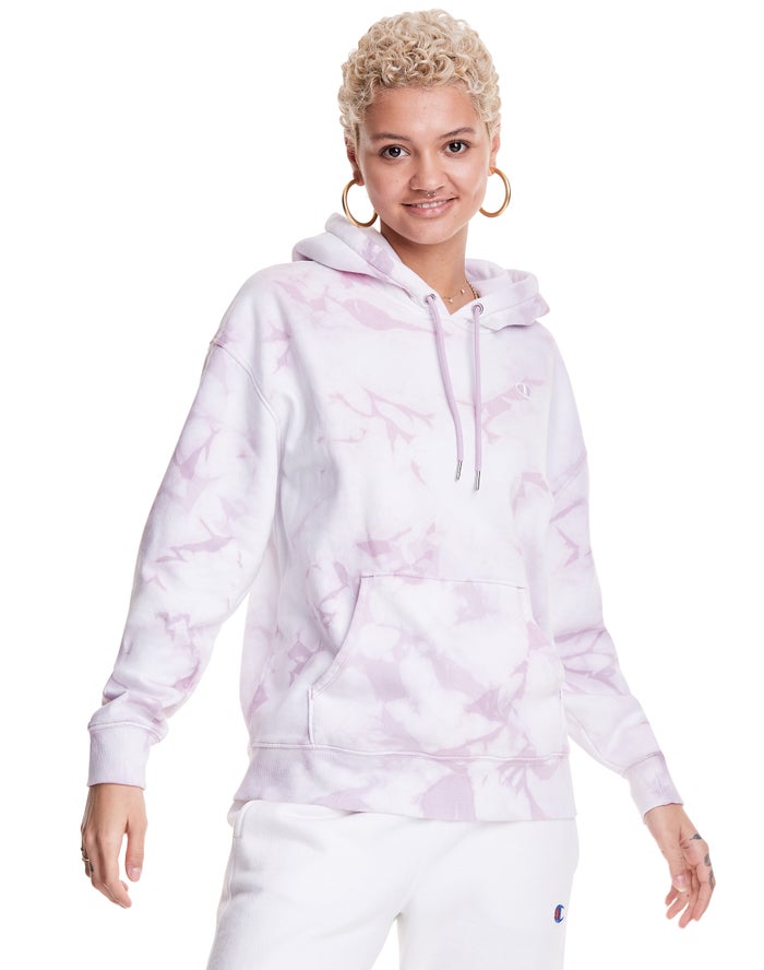 Sudadera Con Capucha Champion Mujer - Galaxy Dye ( Blancas/Rosas ) 5903674-OD